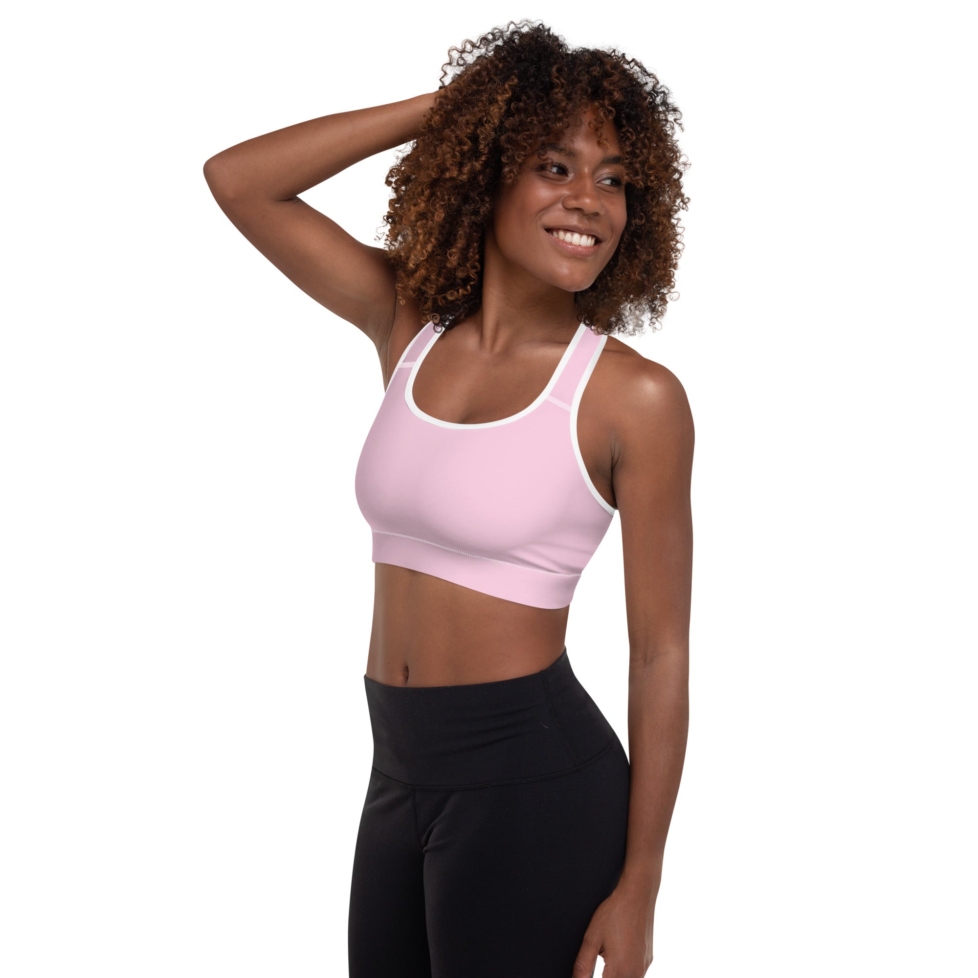 Pastel Pink Sports Bra